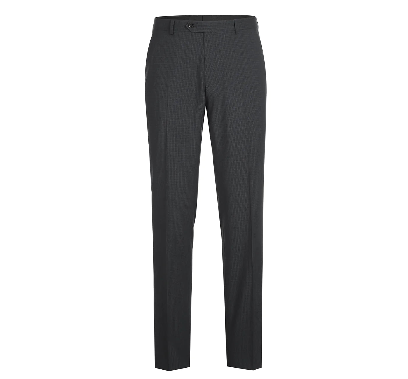 Charcoal Grey Stretch Wool Pants - Hangrr